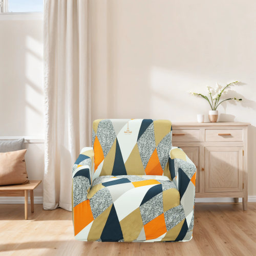 Чохол на крісло універсальний трикотажний 002 Love You