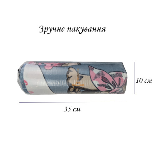 Плед фліс Солодкі мопси 150x200 см Love You