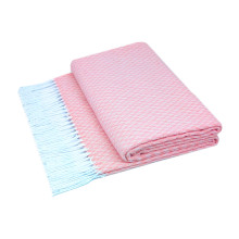 Плед бавовняний LINDA рожевий Love You