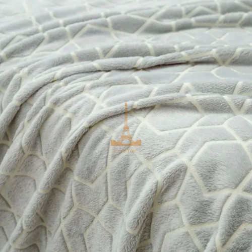 Набір із двох пледів фліс що світиться в темряві Павутина Love You