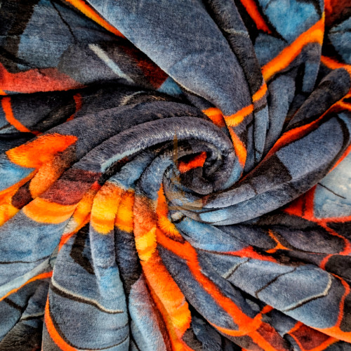 Плед фліс Лава 150x200 см Love You