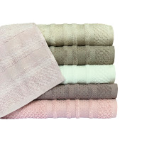 Towel Phillipus dots light pink HomeBrand 70x140 cm