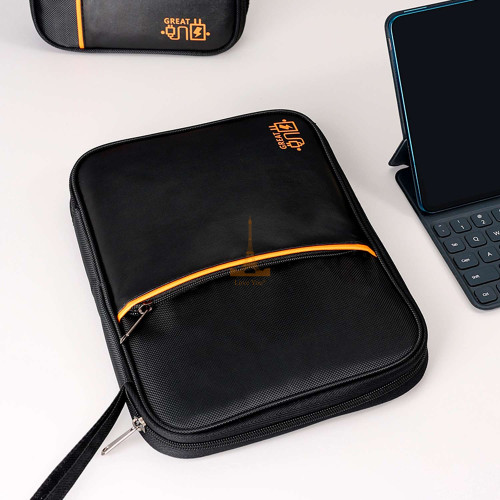 Органайзер для дротів і планшета до 11'' Сірий LoveYouHome 28х20х3 см