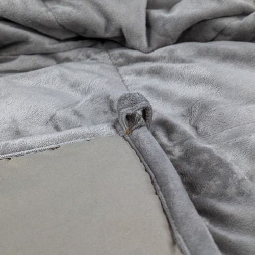 Ковдра велюрова обтяжена 8 кг антистресова 150х200 см Love You