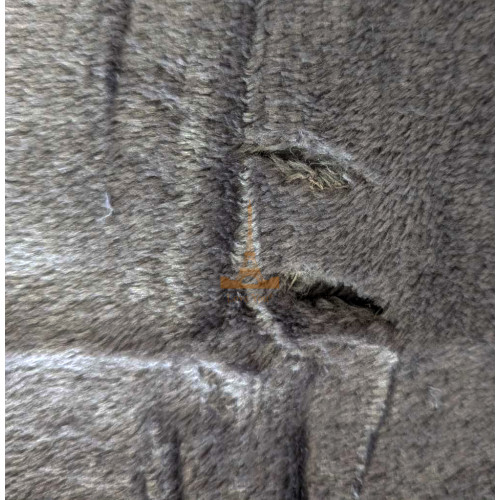 Уцінка!!! Плед фліс однотонний графіт 200х220 см Love You