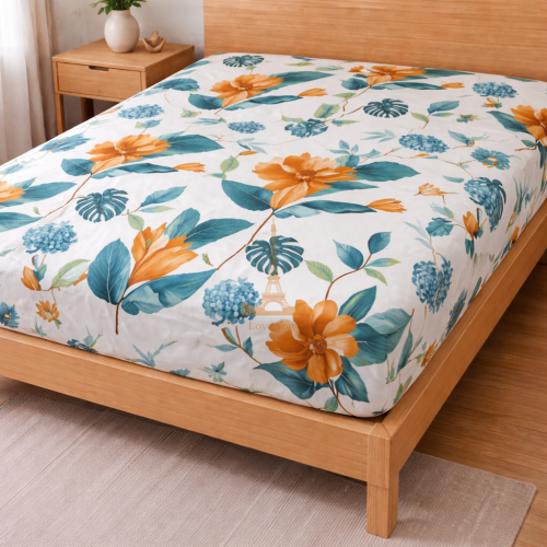 Простирадло бязь gold Тропічна казка Love You