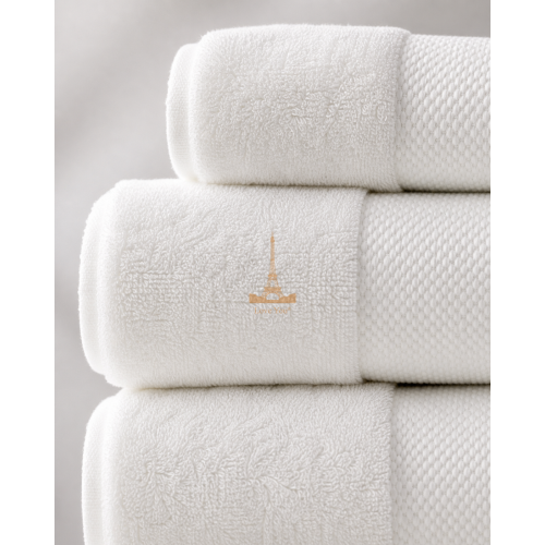 Набір білих махрових рушників LoveYouHome Hotel Collection, 50×80 + 75×150 см