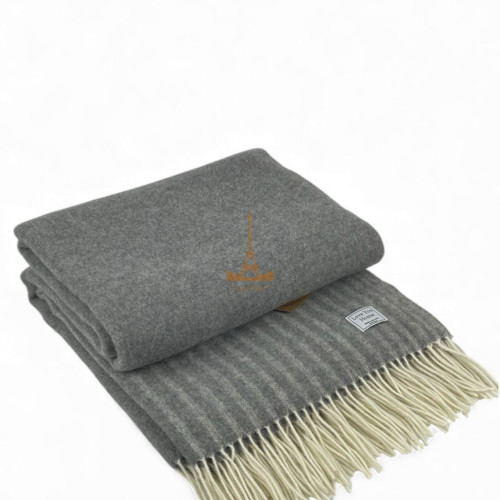 Плед Кашеміровий Дюна сірий Love You