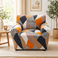 Чохол на крісло універсальний трикотажний 002 Love You