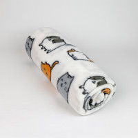 Плед легкий флісовий Веселі котики 150x200 см Love You