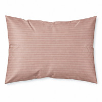 Наволочка 50×70 см мікрофібра Страйп капучино Love You