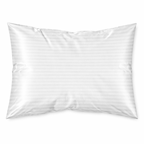 Наволочка 45×68 см мікрофібра Страйп біла Love You