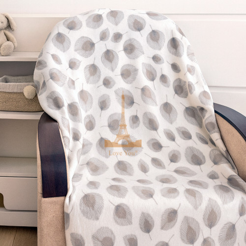 Плед легкий флісовий Листопад 150x200 см Love You