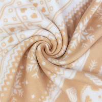 Плед легкий флісовий Північна казка 150x200 см Love You