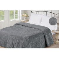 Bedspread plain gray 67 Love You