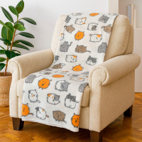 Плед легкий флісовий Веселі котики 150x200 см Love You