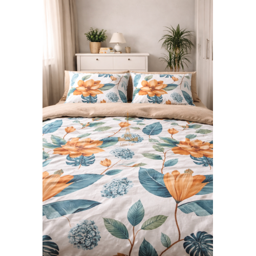 Постільна білизна Love You Ранфорс Тропічна казка