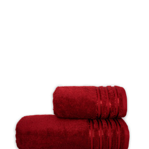 Рушник VIP cotton бордо HomeBrand