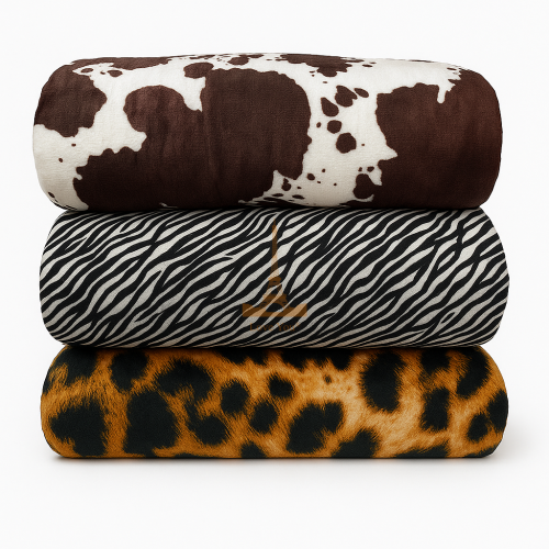 Плед флісовий Дикий Леопард Love You