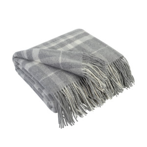 Плед Кашеміровий клітина св.сірий-сірий Love You