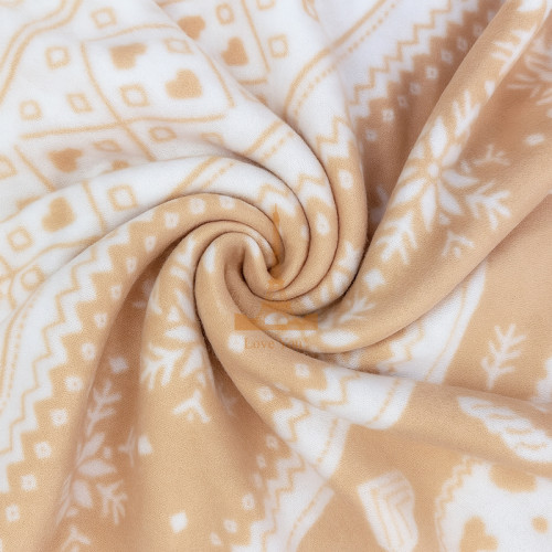 Плед легкий флісовий Північна казка 150x200 см Love You