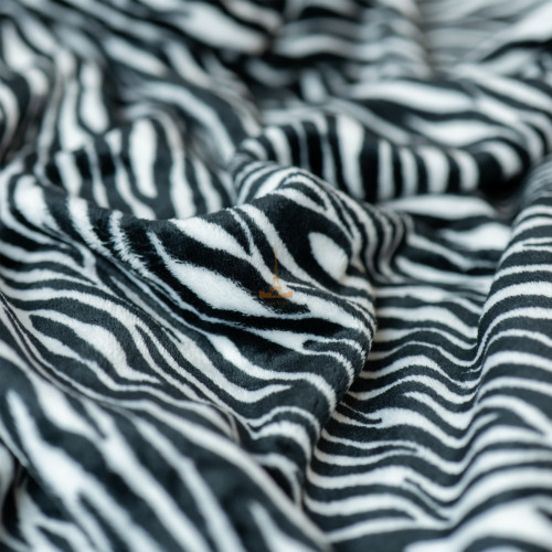 Плед флісовий Зебра Love You