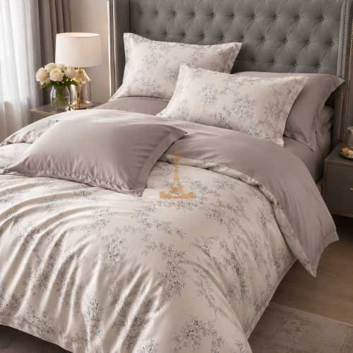 Комплект постільної білизни Love You, Сімейний 160×220х2, тенсель 300TC, Grace