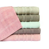 Towel Phillipus dots pink HomeBrand 70x140 cm
