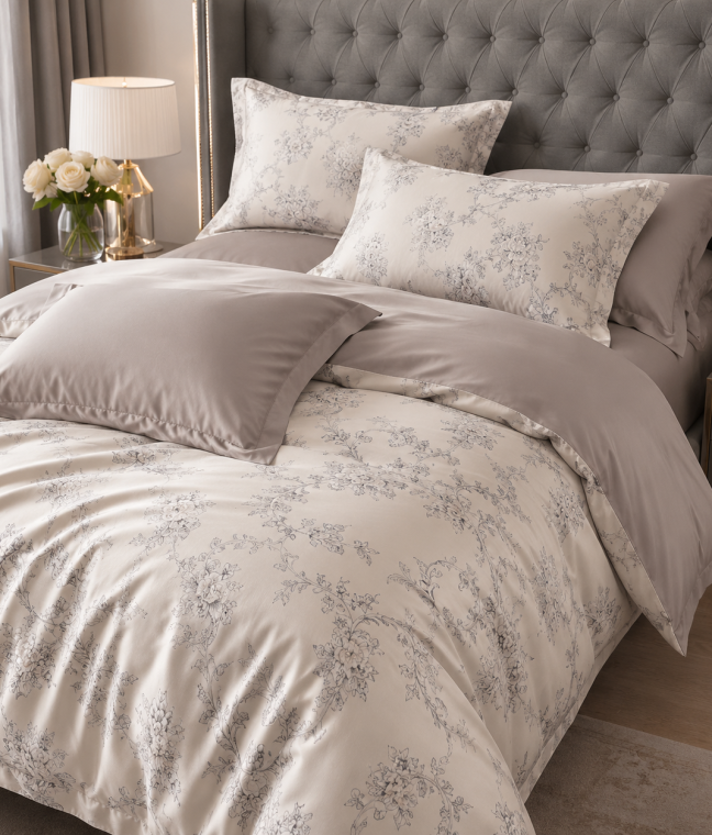Комплект постельного белья Love You, Семейный 160×220х2, тенсель 300TC, Grace, Фото 2 из 7