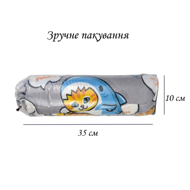 Плед фліс Веселі приятелі 150x200 см Love You, Фото 3 з 10