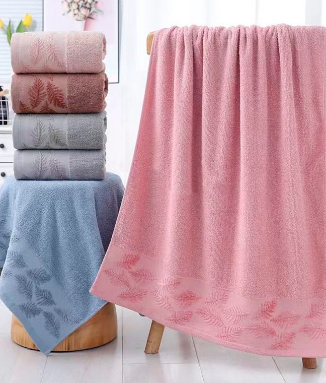 Рушник Тропик блакитний HomeBrand, Фото 2 з 2