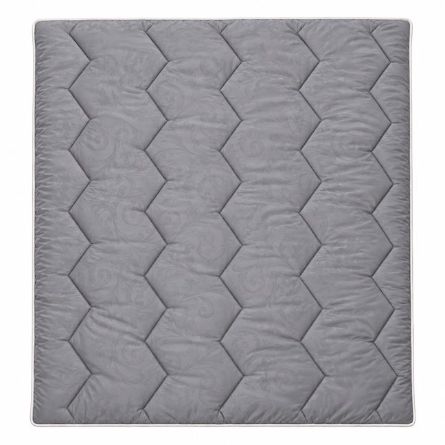 Одеяло шерстяное зимнее серое (400г/м2) Vladi, Фото 2 из 4