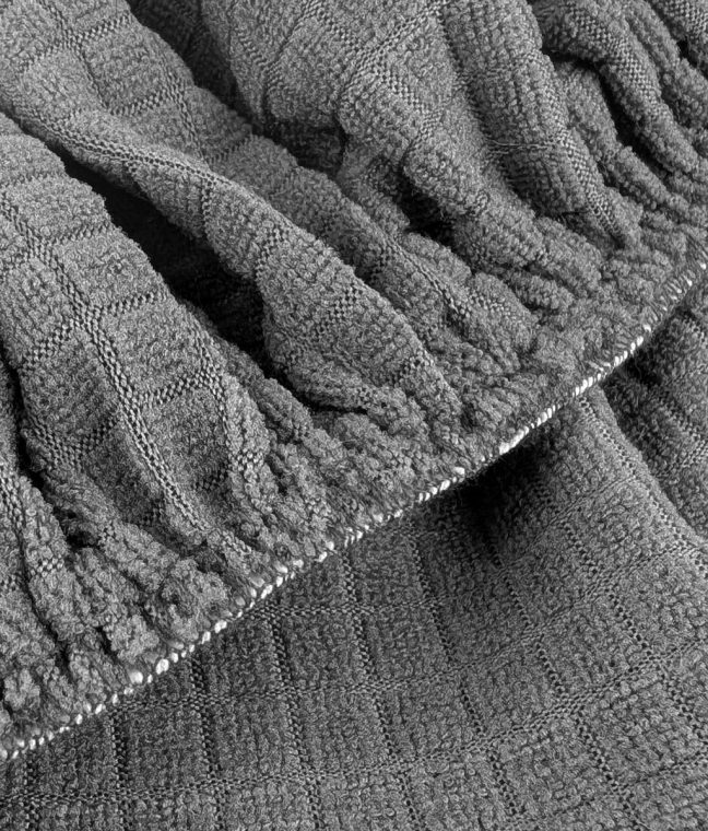 Чохол на стілець Corn Fleece сірий Love You, Фото 2 з 5