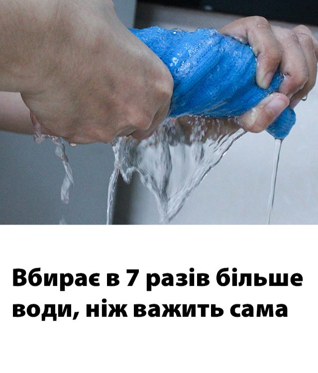 Серветка з мікрофібри універсальна помаранчева 30х30 см LoveYouHome, Фото 7 з 7