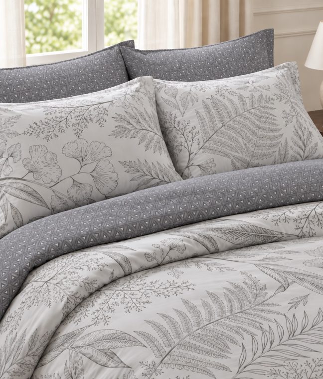 Комплект постільної білизни Love You, Сімейний 160×220х2, сатин 200TC, Serene, Фото 4 з 8